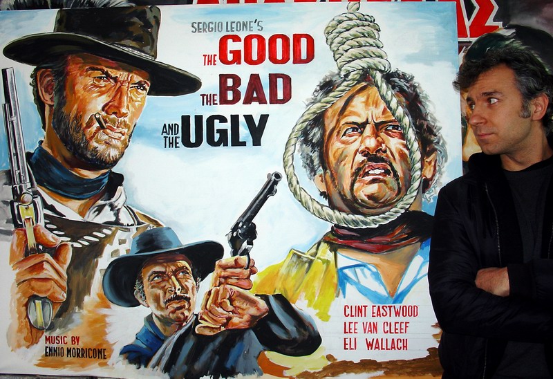 The Good, The Bad & The Ugly movie poster, Clint Eastwood